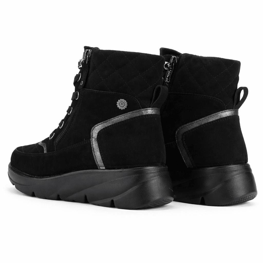 Botin Negro Mujer Casual Chalada Gramy Botines Taco Chalada 
