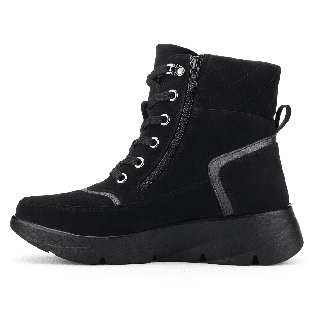 Botin Negro Mujer Casual Chalada Gramy Botines Taco Chalada 