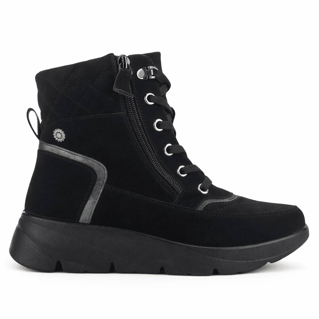 Botin Negro Mujer Casual Chalada Gramy Botines Taco Chalada 