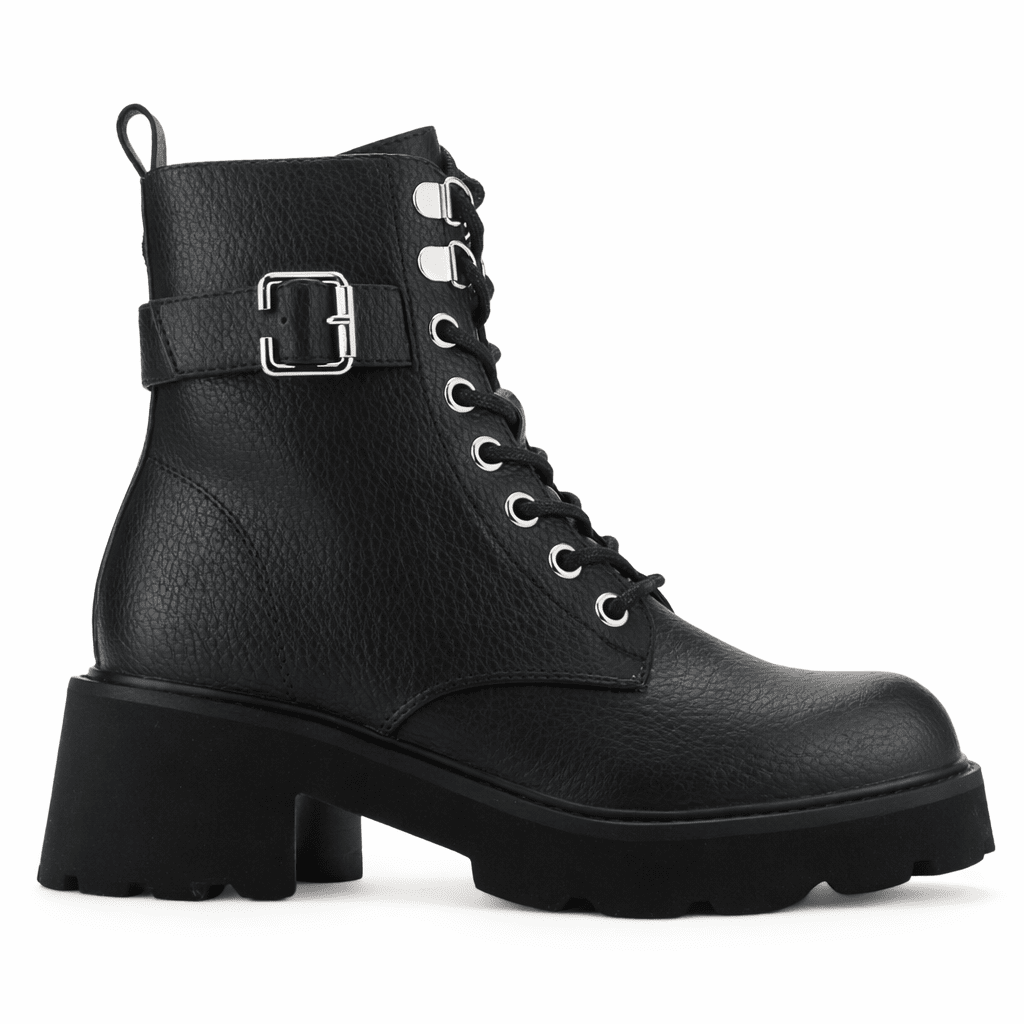 Botin Negro Mujer Casual Chalada Jorky Botines Taco Chalada 