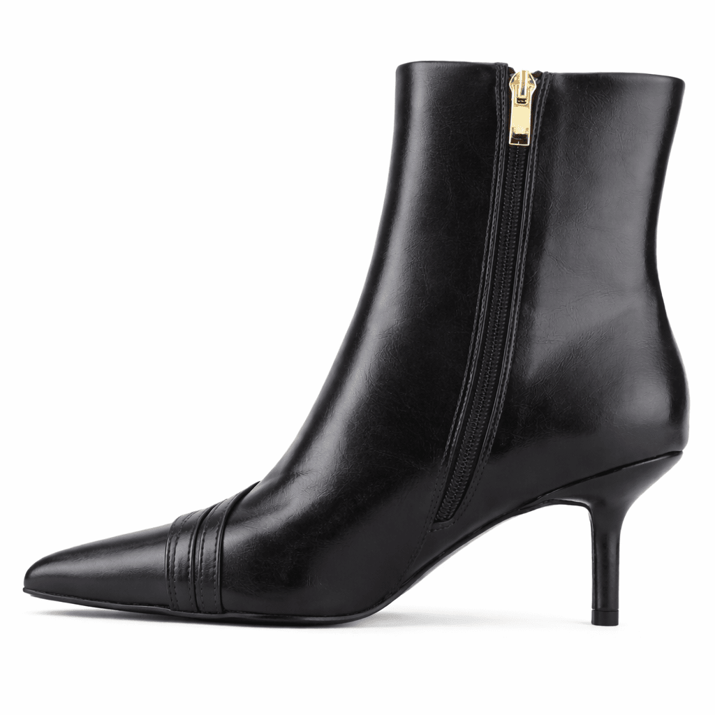 Botin Negro Mujer Casual Chalada Milan Botines Taco Chalada 