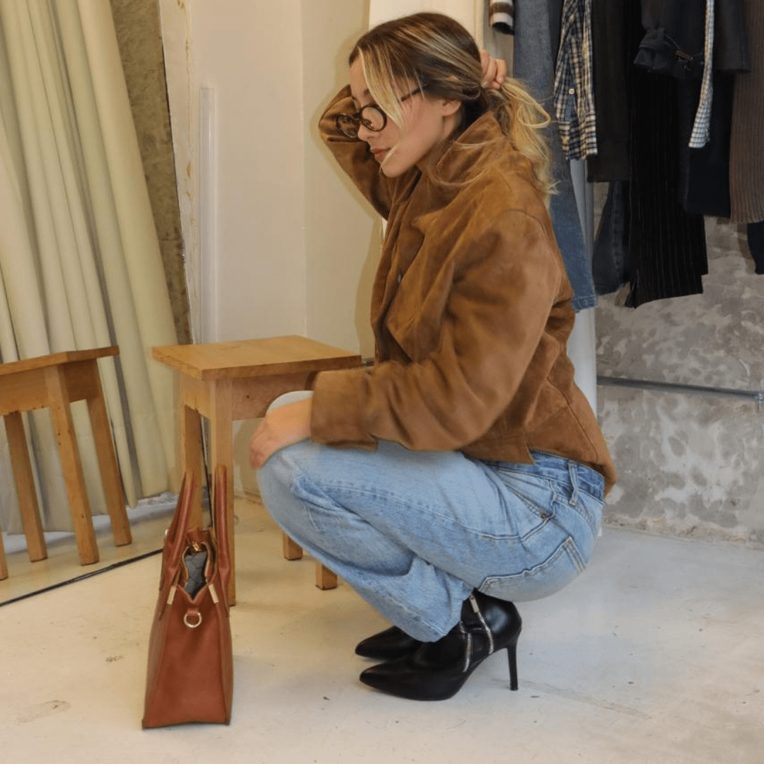 Botin Negro Mujer Casual Chalada Phanie Botines Taco Chalada 