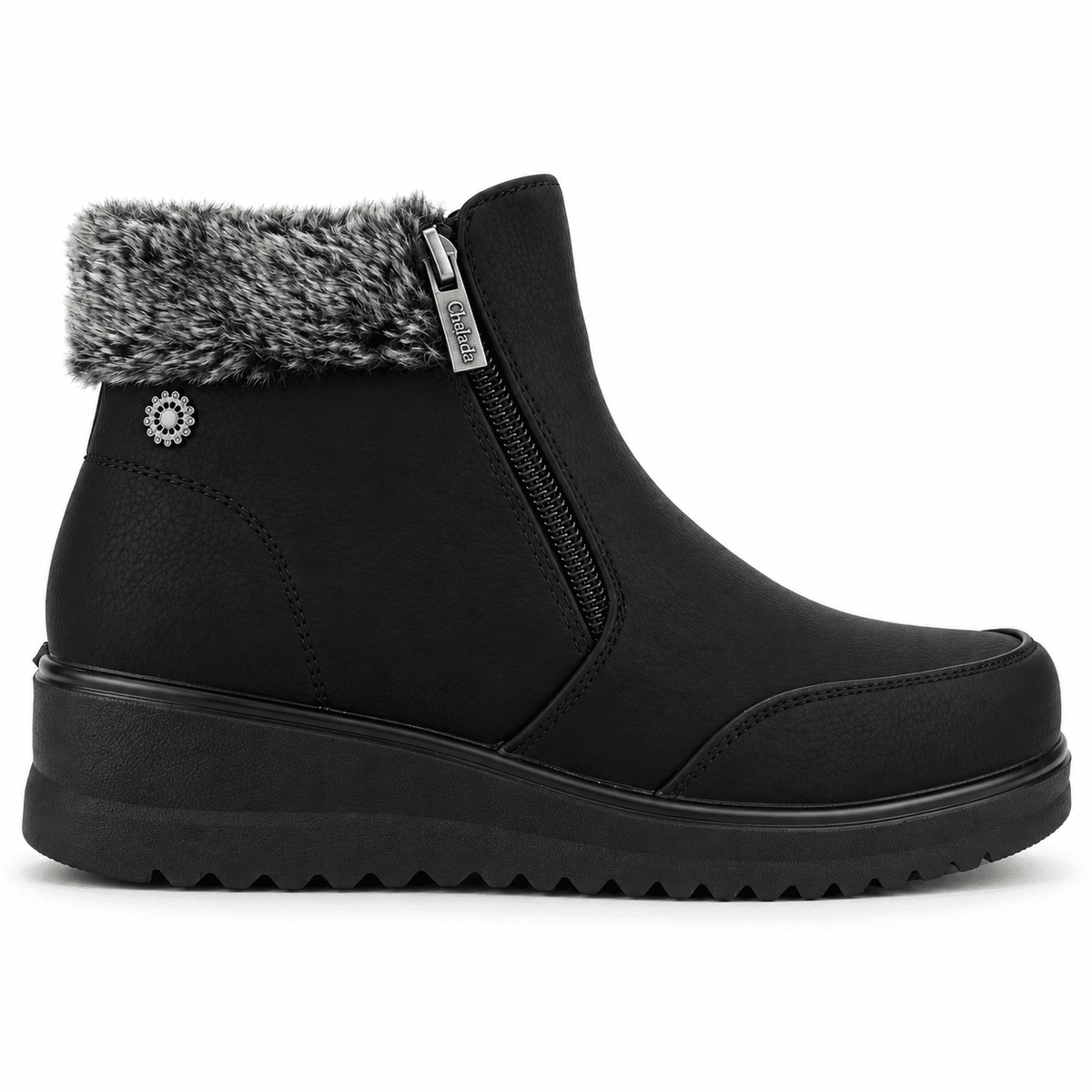 Botín Negro Mujer Casual Chalada Rayo Chalada 