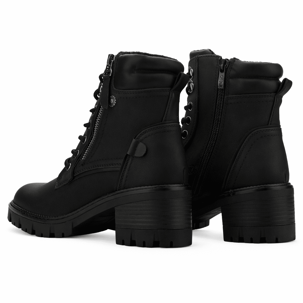 Botin Negro Mujer Casual Chalada Sindy Botines Taco Chalada 