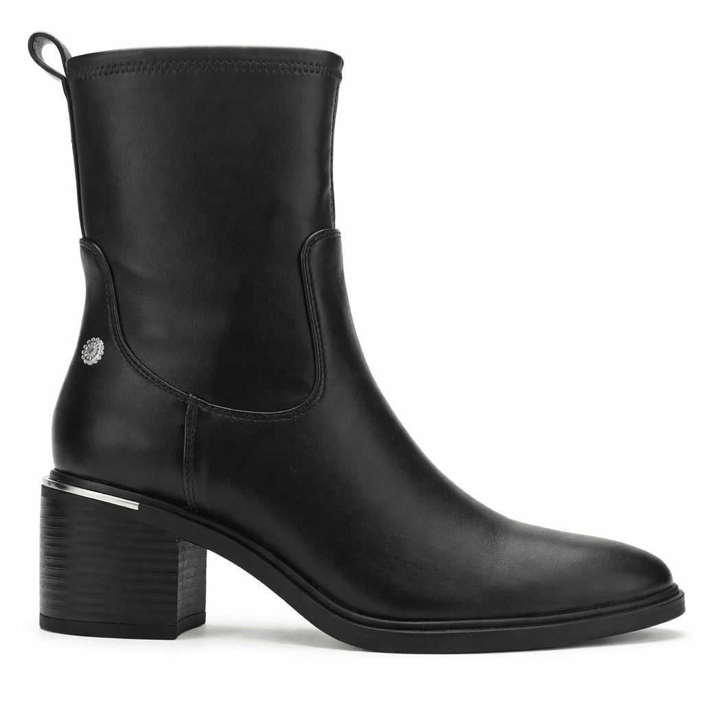 Botin Negro Mujer Casual Chalada Sonora Botines Taco Chalada 