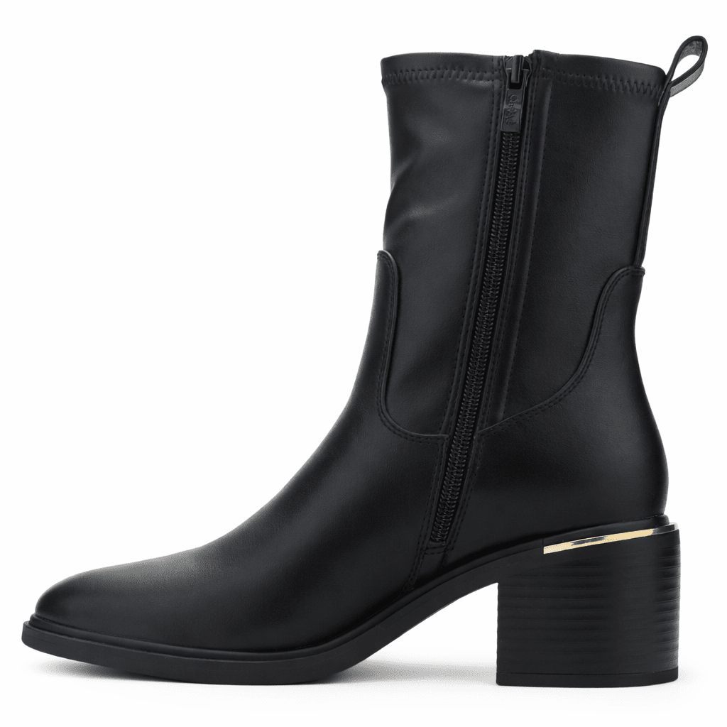 Botin Negro Mujer Casual Chalada Sonora Botines Taco Chalada 