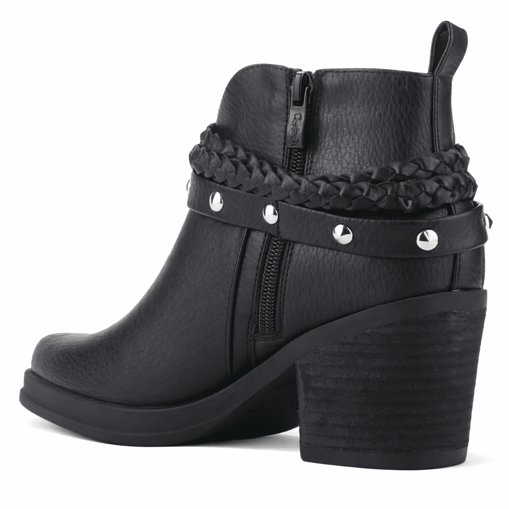 Botin Negro Mujer Casual Chalada Suzie Botines Taco Chalada 
