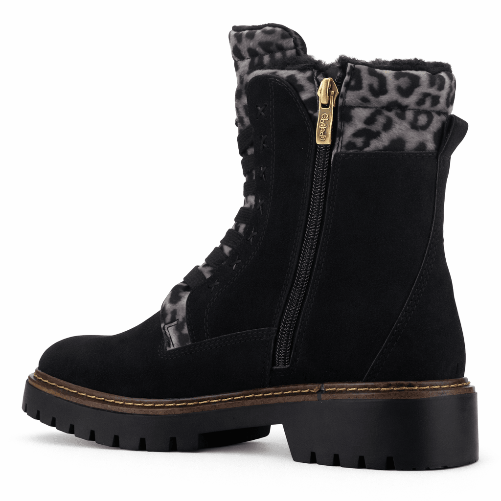 Botin Negro Mujer Casual Chalada Torino Botines Taco Chalada 