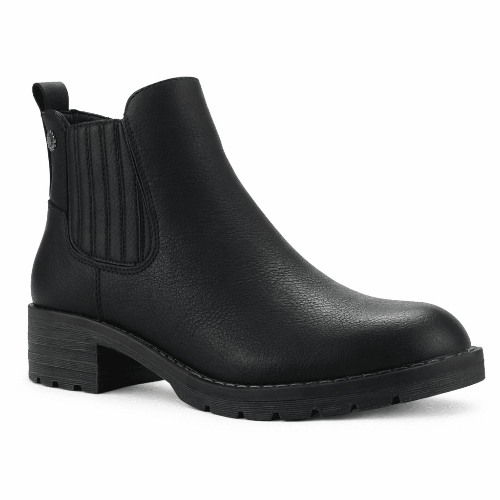 Botin Negro Mujer Casual Chalada Torrinew Botines Taco Chalada 