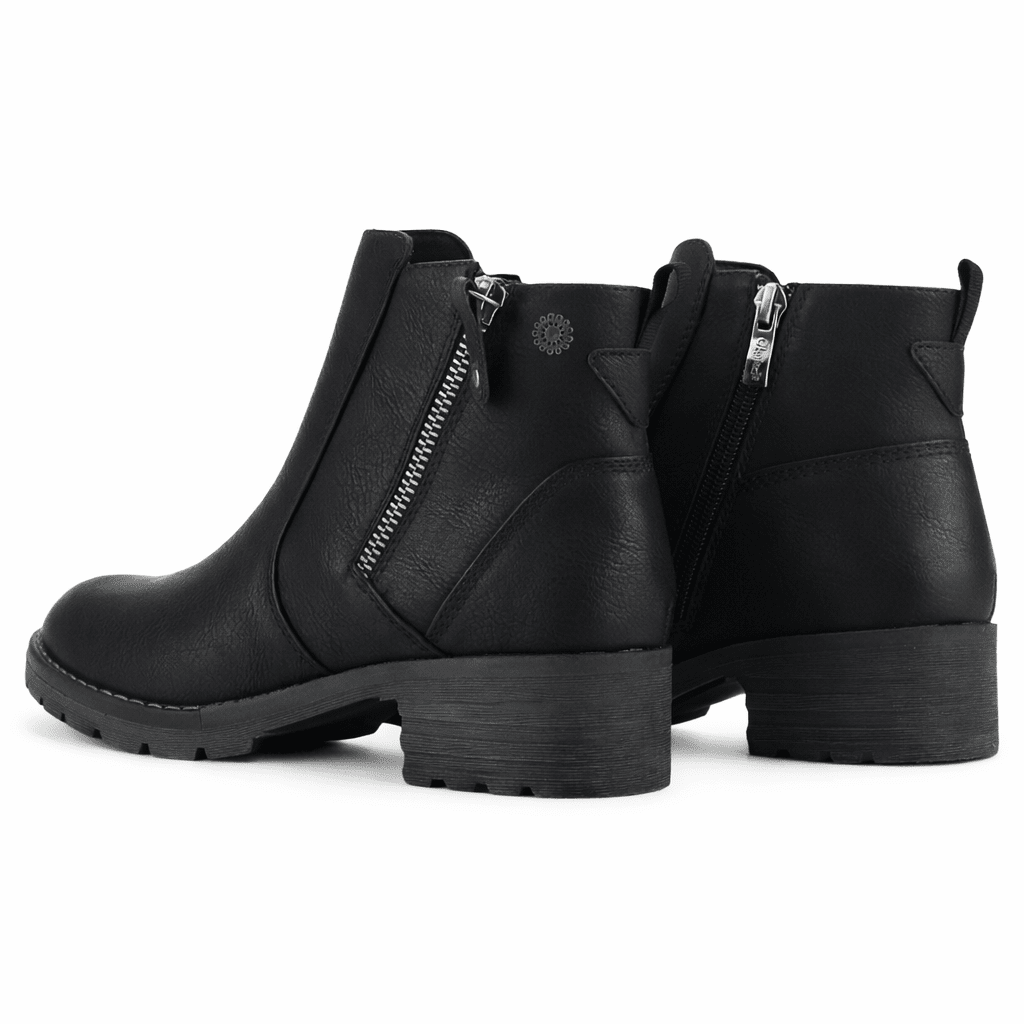Botin Negro Mujer Casual Chalada Torrinew Botines Taco Chalada 