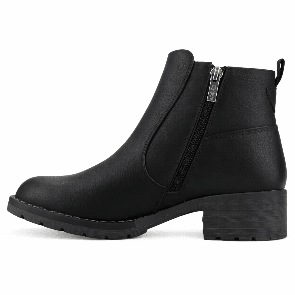 Botin Negro Mujer Casual Chalada Torrinew Botines Taco Chalada 