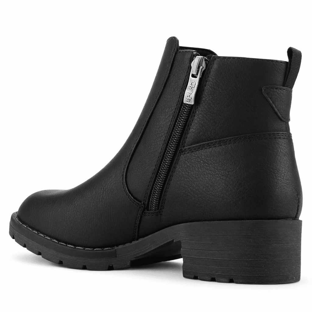 Botin Negro Mujer Casual Chalada Torrinew Botines Taco Chalada 