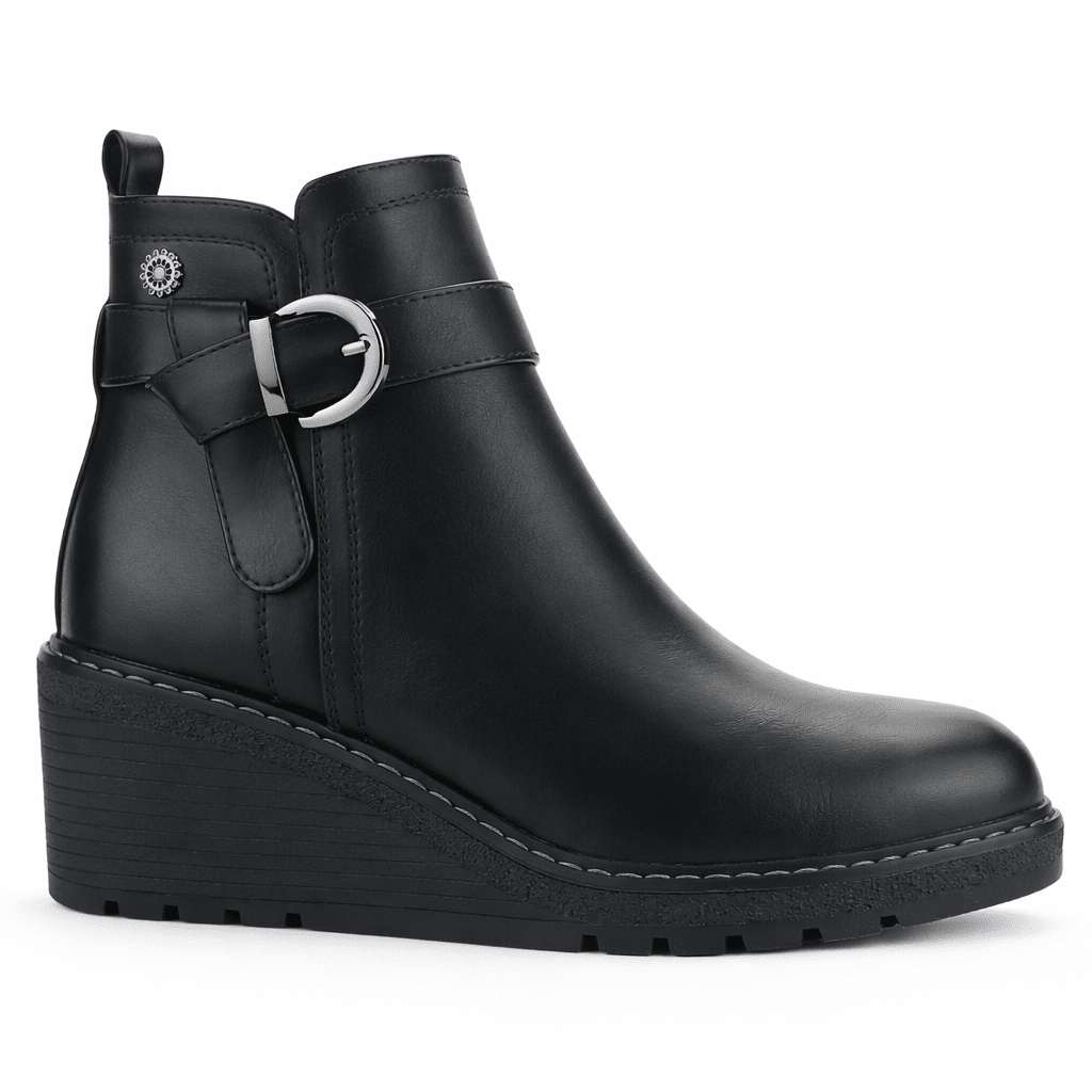 Botin Negro Mujer Casual Chalada Weding