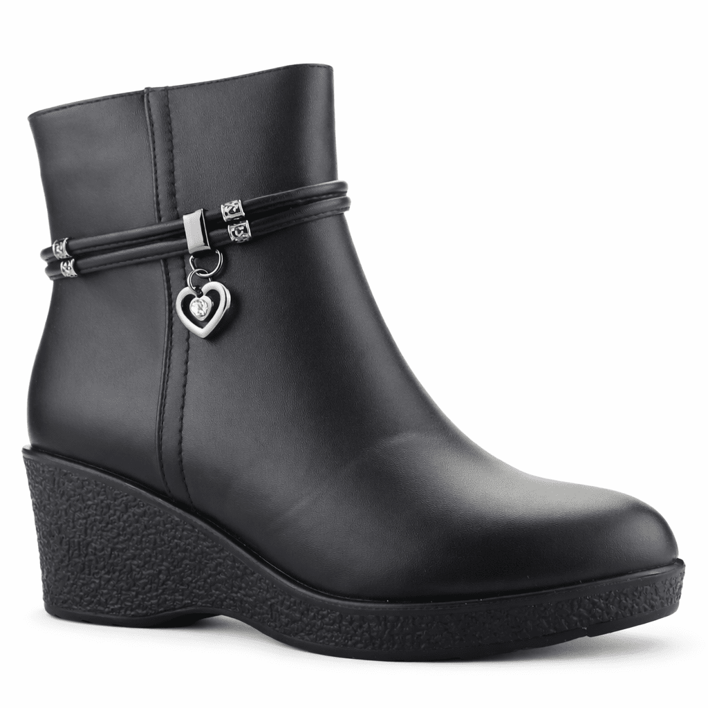 Botin Negro Mujer Casual Chalada Windy Botines Taco Chalada 