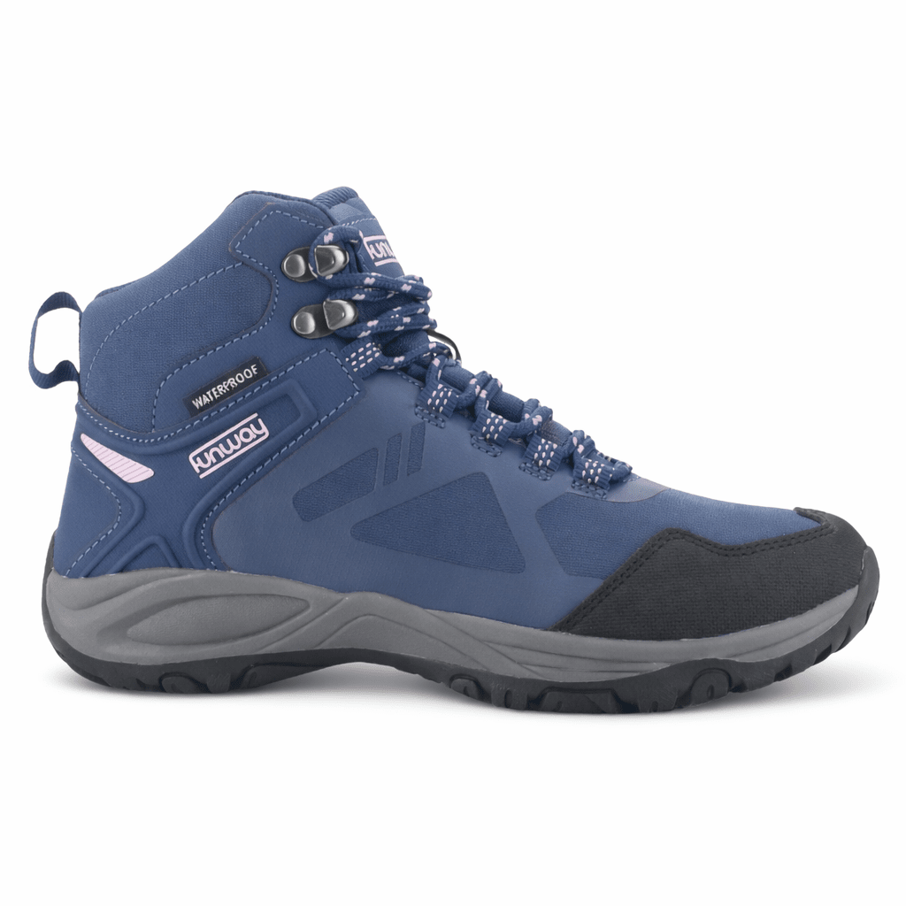 Botin Outdoor Azul Mujer Casual Funway Rain