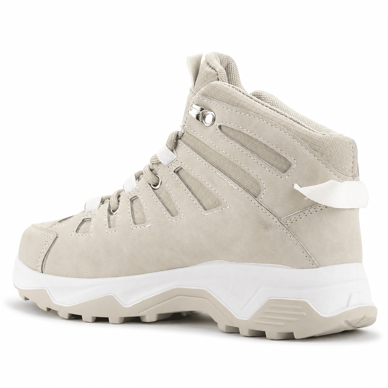 Botín Outdoor Beige Mujer Casual Funway Pangui Funway