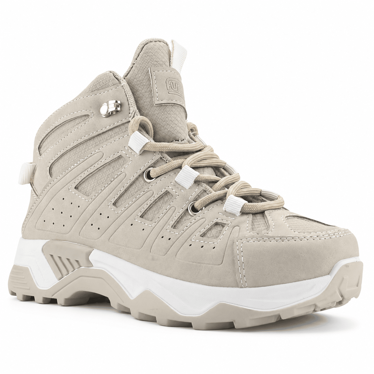 Botín Outdoor Beige Mujer Casual Funway Pangui Funway