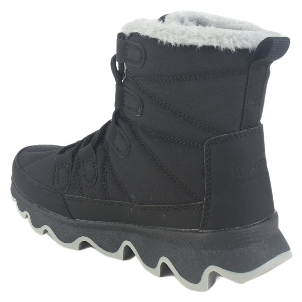 Botin Outdoor Funway Mujer Polar-1 Negro Botines Taco Funway 