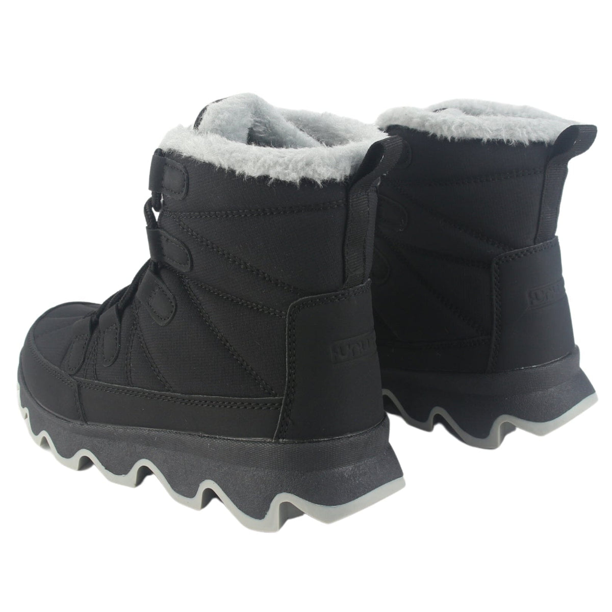 Botin Outdoor Funway Mujer Polar-1 Negro Botines Taco Funway 