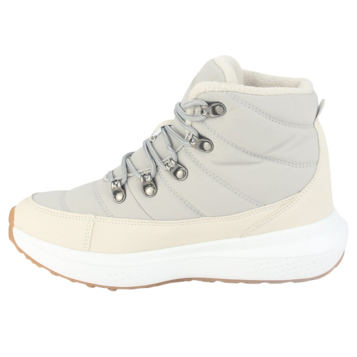 Botin Outdoor Funway Mujer Puclaro-1 Plateado Botines Taco Funway 