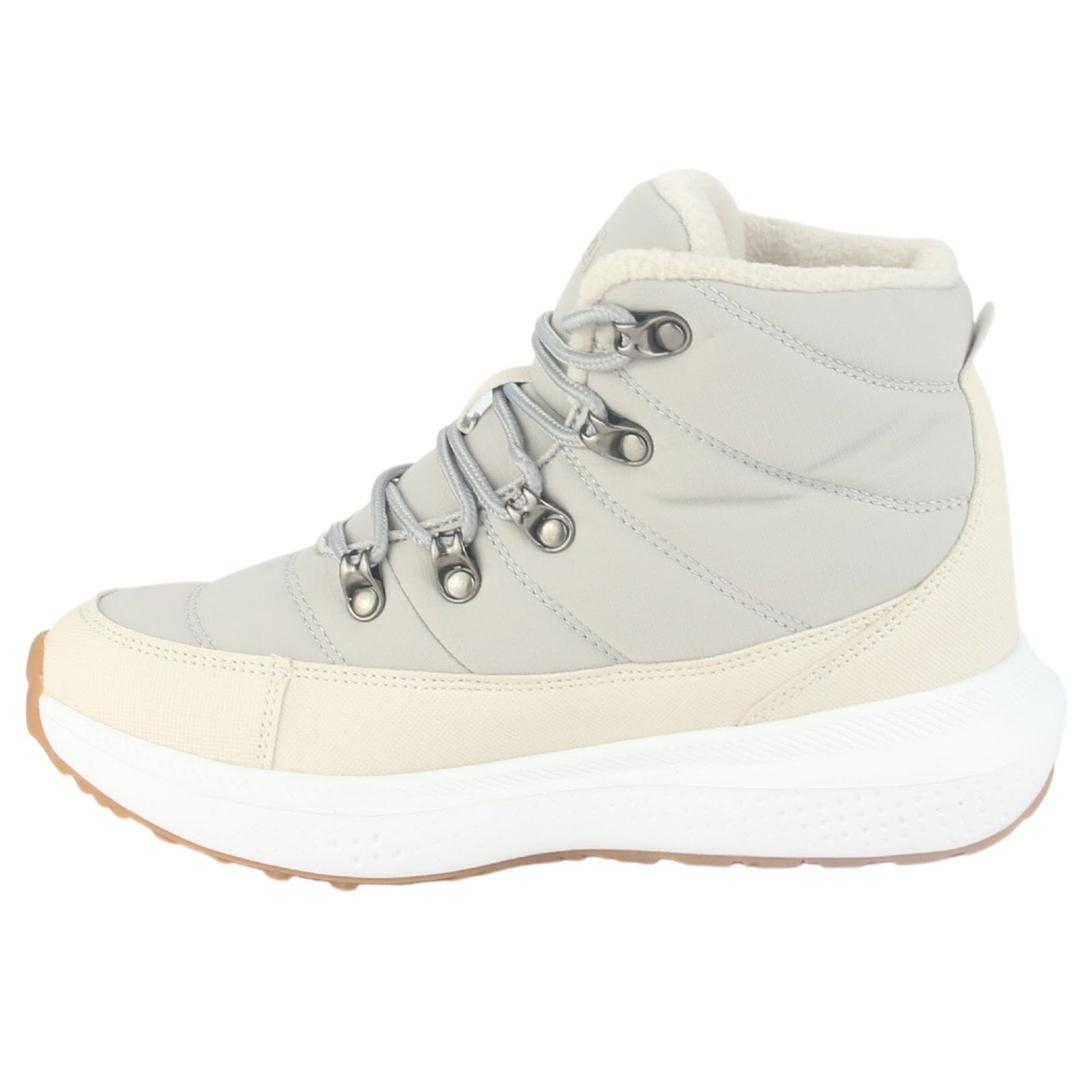 Botin Outdoor Funway Mujer Puclaro-1 Plateado Botines Taco Funway 