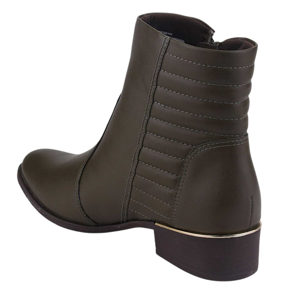 Botin Ramarim Mujer 2253102 Verde Casual Botines Ramarim 