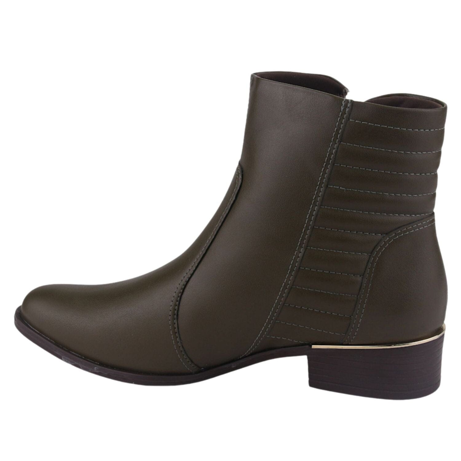 Botin Ramarim Mujer 2253102 Verde Casual Botines Ramarim 
