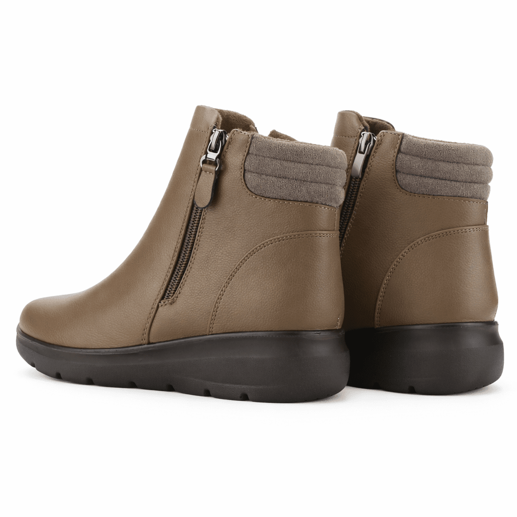 Botin Taupe Mujer Casual Chalada Astra Botines Taco Chalada 