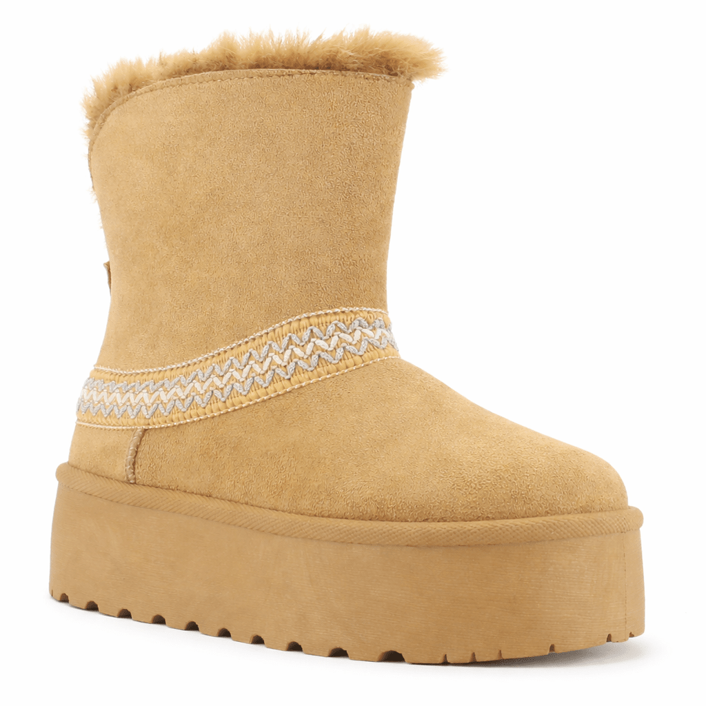 Botin Tostado Mujer Casual Chalada Pinguih Botines Taco Chalada