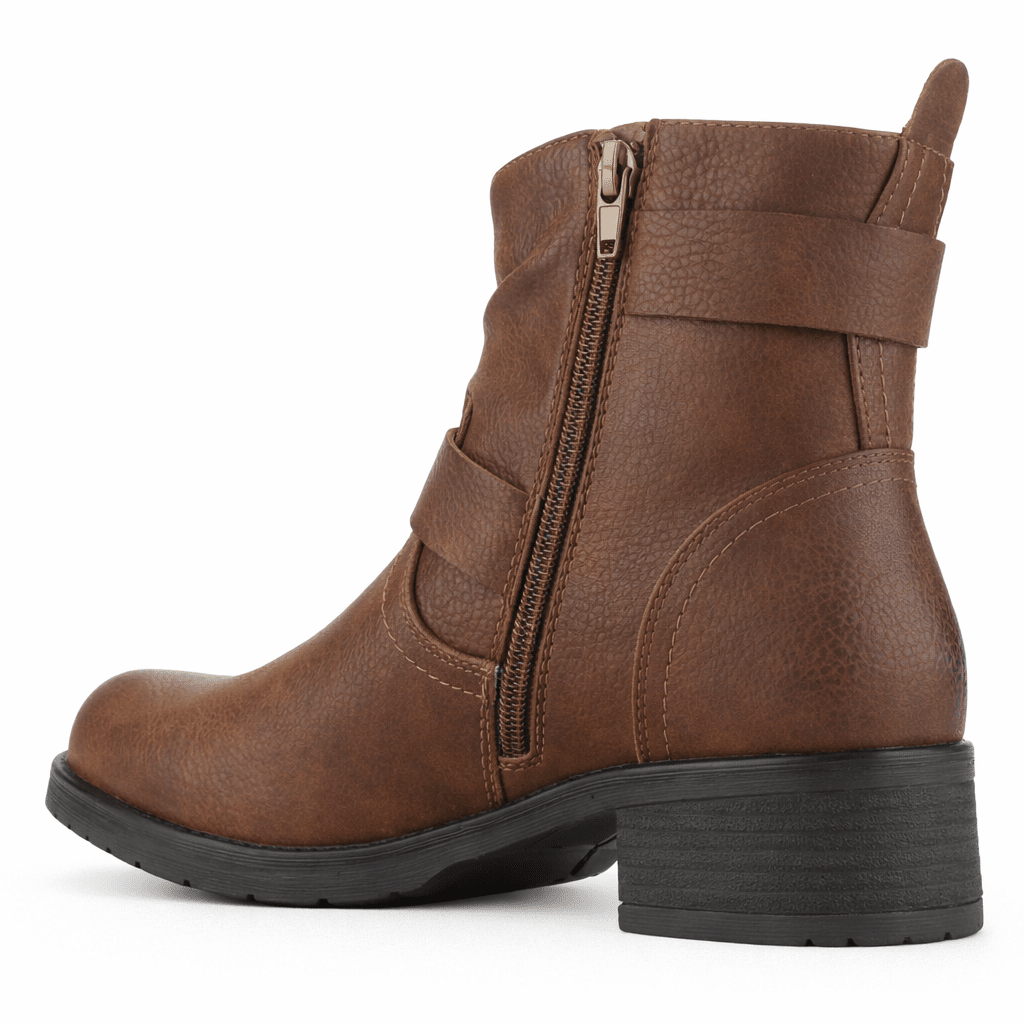 Botin Tostado Mujer Casual Chalada Torke Botines Taco Chalada 