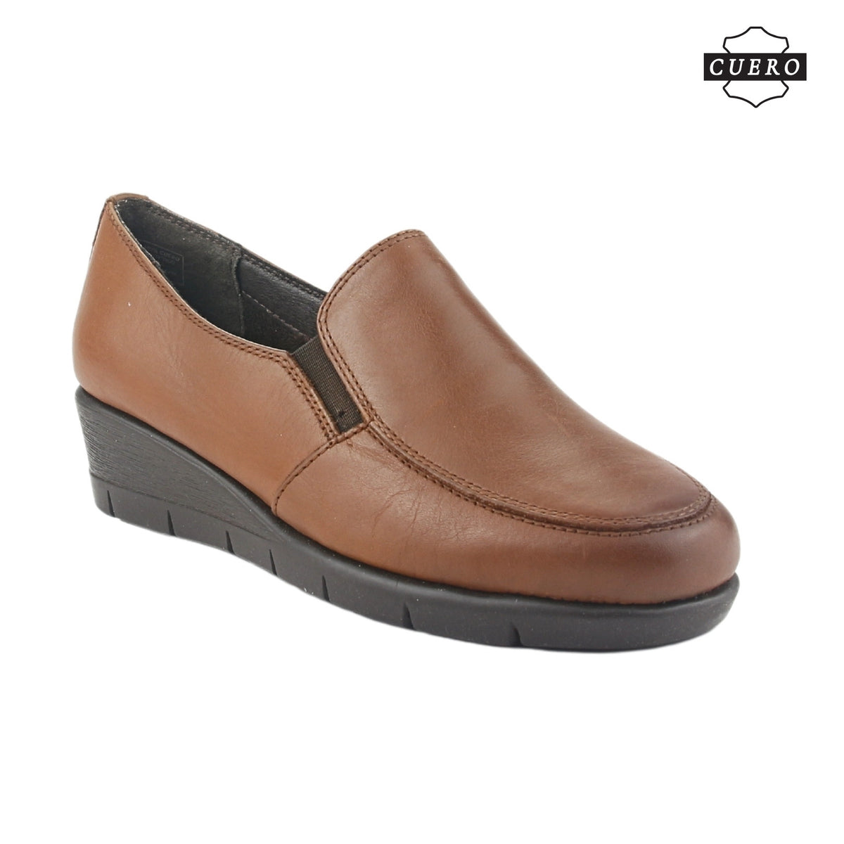 Zapato de Cuero Chalada Mujer Calafate-1 Café Casual