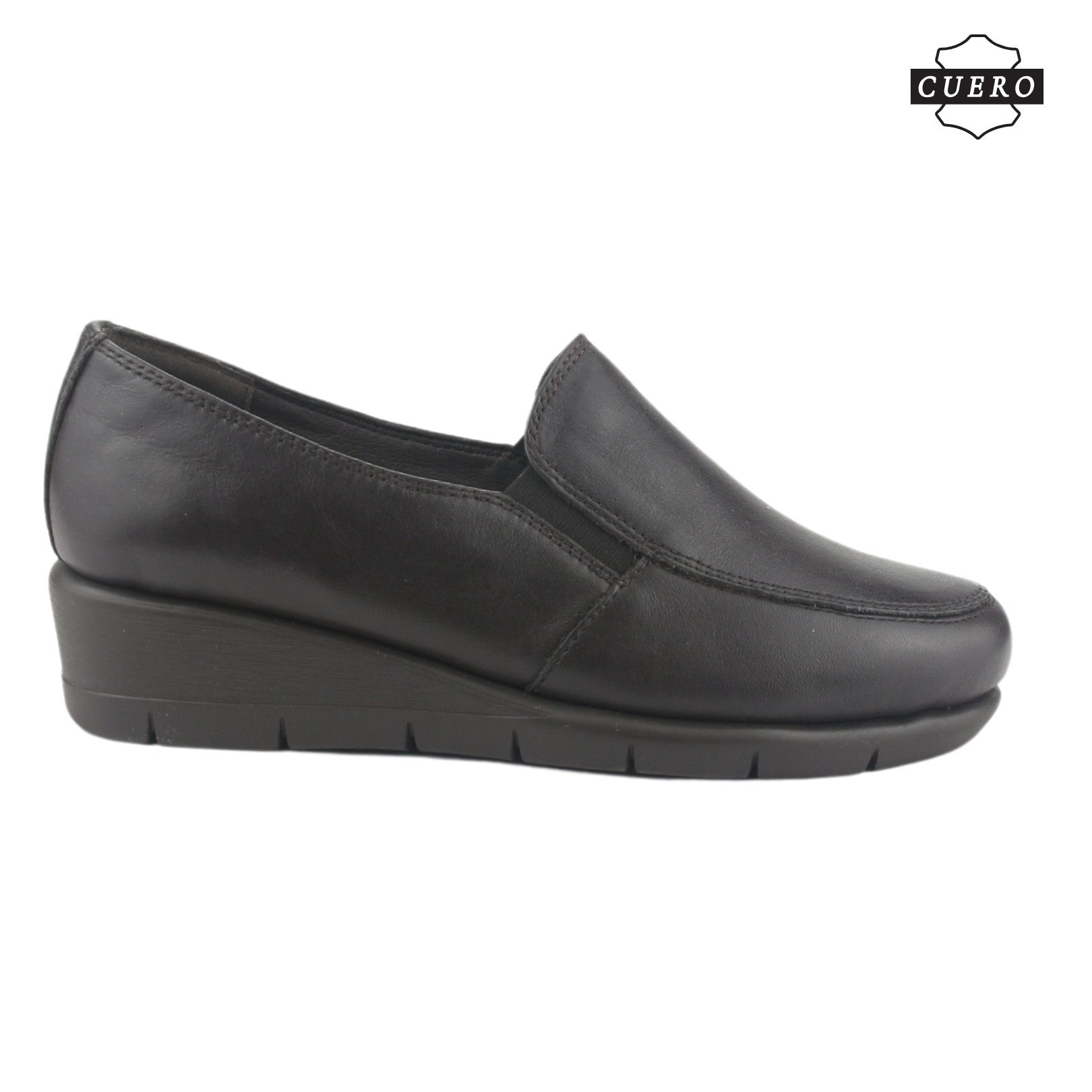 Zapato de Cuero Chalada Mujer Calafate-1 Marron Casual