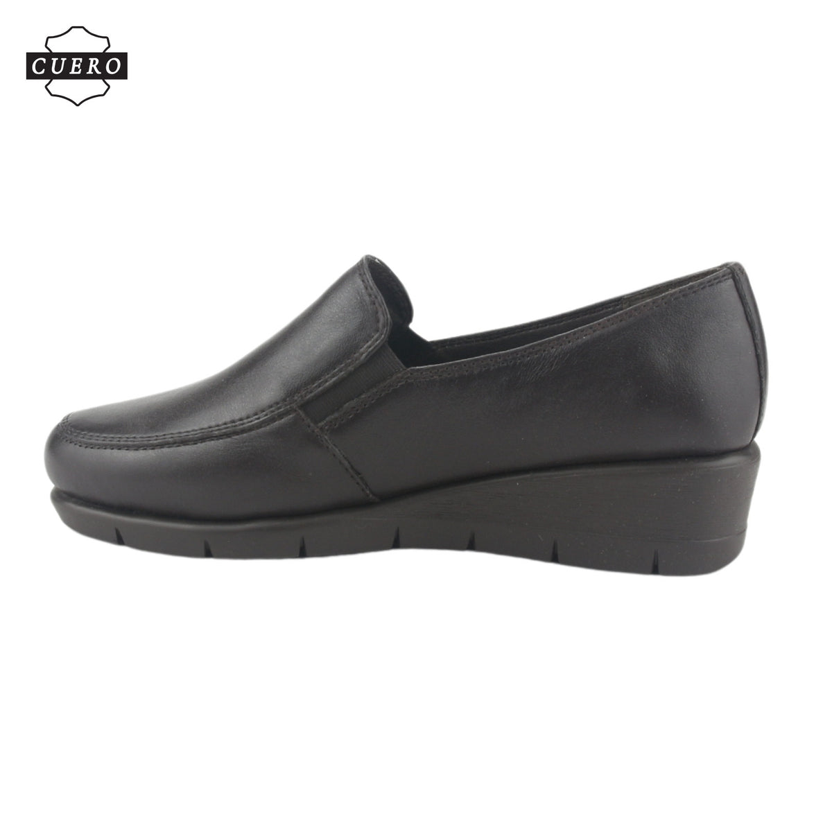 Zapato de Cuero Chalada Mujer Calafate-1 Marron Casual