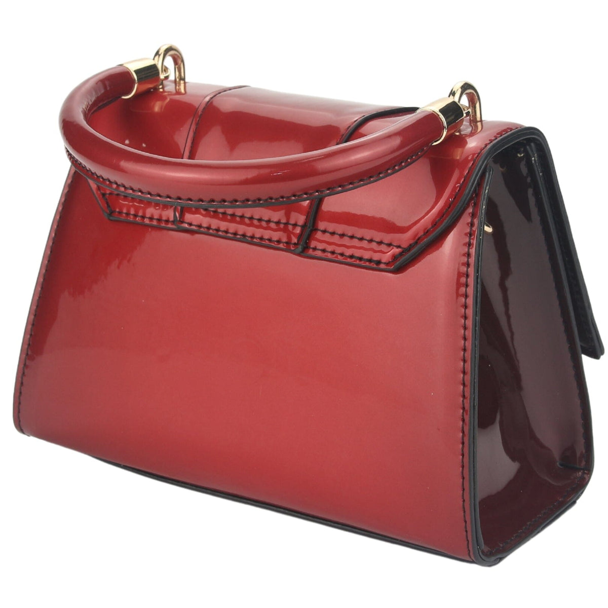 Cartera Chalada Mujer Cartera-2 Burdeo Moda Billeteras Chalada 