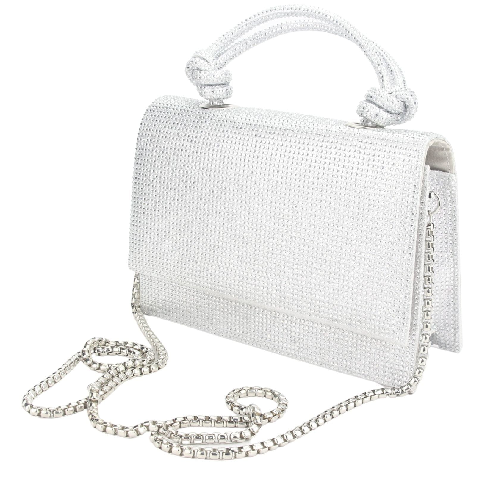 Cartera Chalada Mujer Cartera-3 Plata Moda Billeteras Chalada 