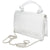 Cartera Chalada Mujer Cartera-3 Plata Moda Billeteras Chalada 