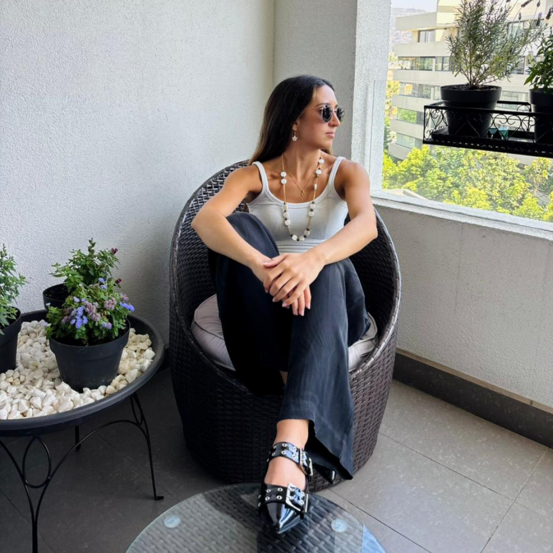 Ballerinas Mujer Negro Casuales Chalada Slik-1