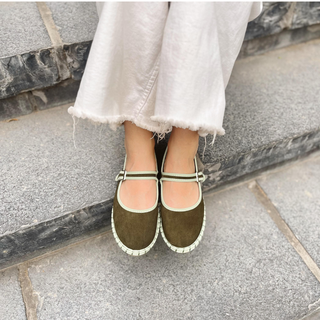 Alpargata Mujer Casual Oliva Chalada Mila-10