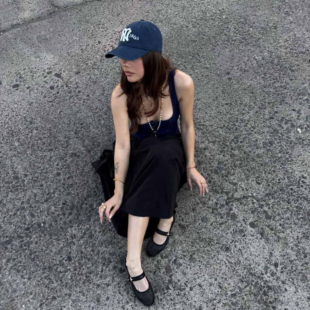 Ballerina Chalada Mujer Miu-6 Negro Casual