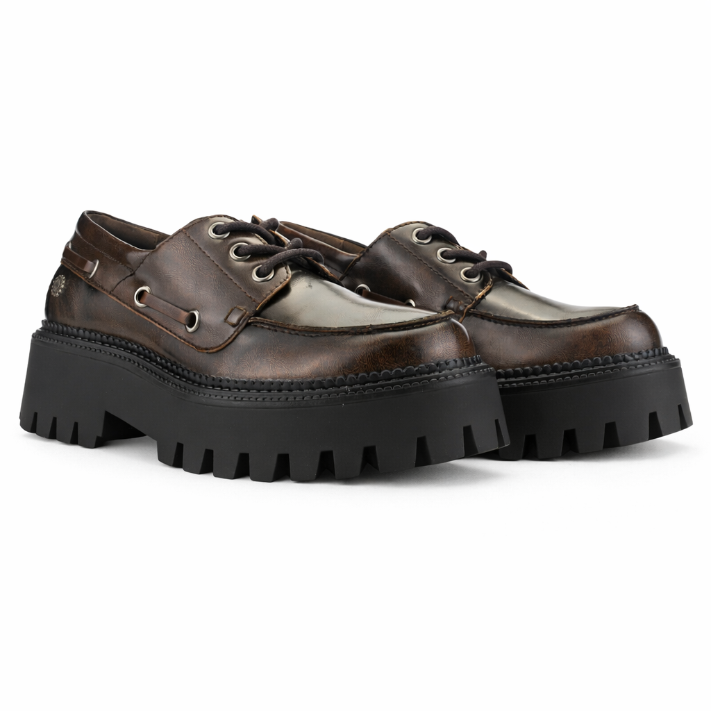 Mocasin Café Mujer Casual Chalada Lennon