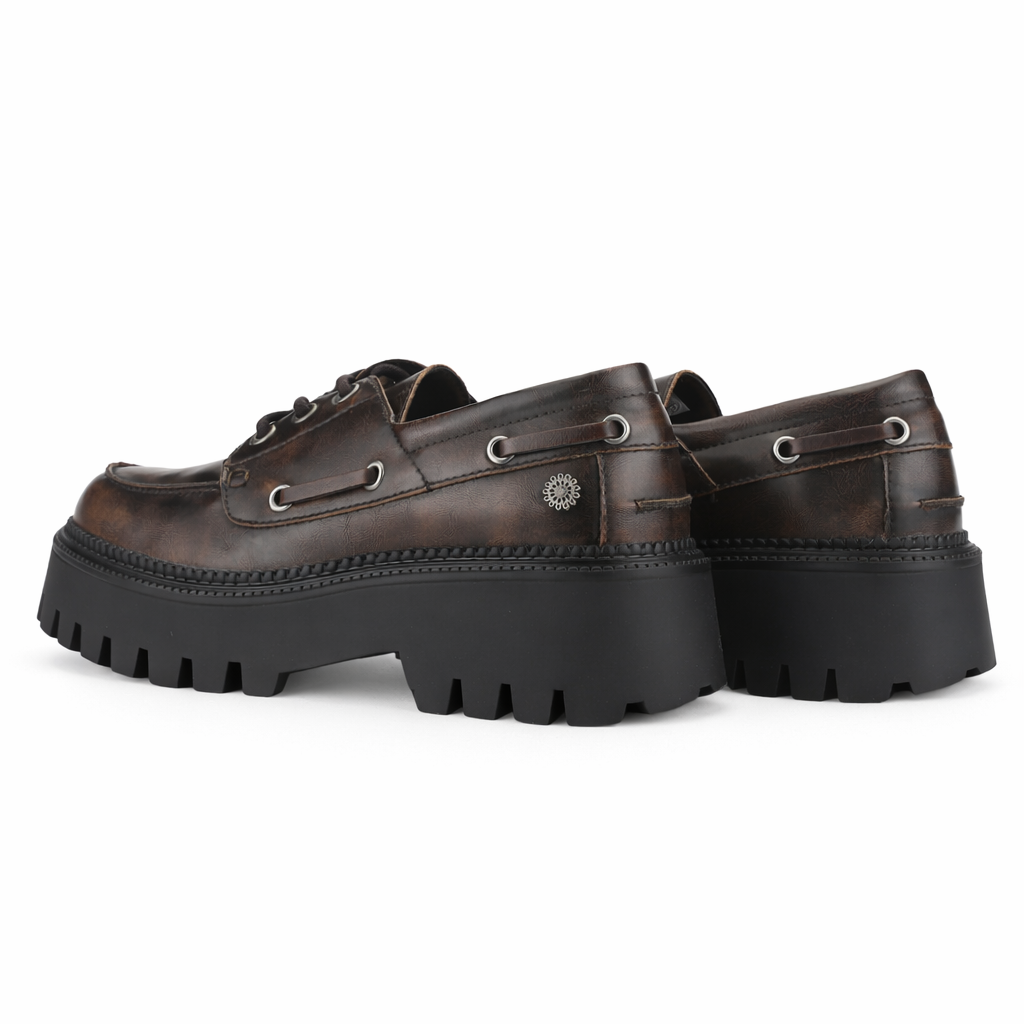 Mocasin Café Mujer Casual Chalada Lennon