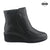 Botin de Cuero Chalada Mujer Maqui-1 Negro Casual