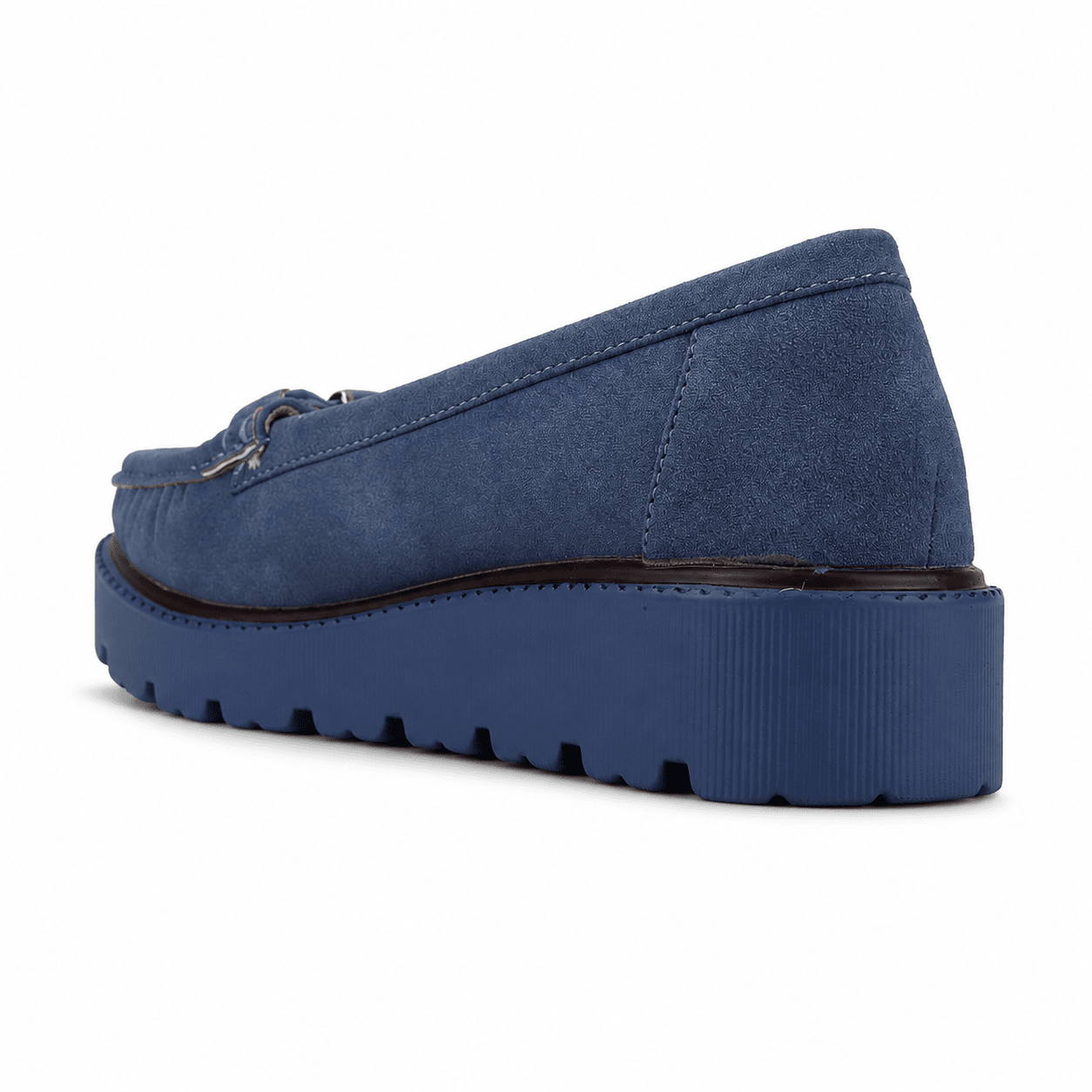 Mocasin Azul Mujer Casual Chalada Gran Mocasines Plataforma Chalada 