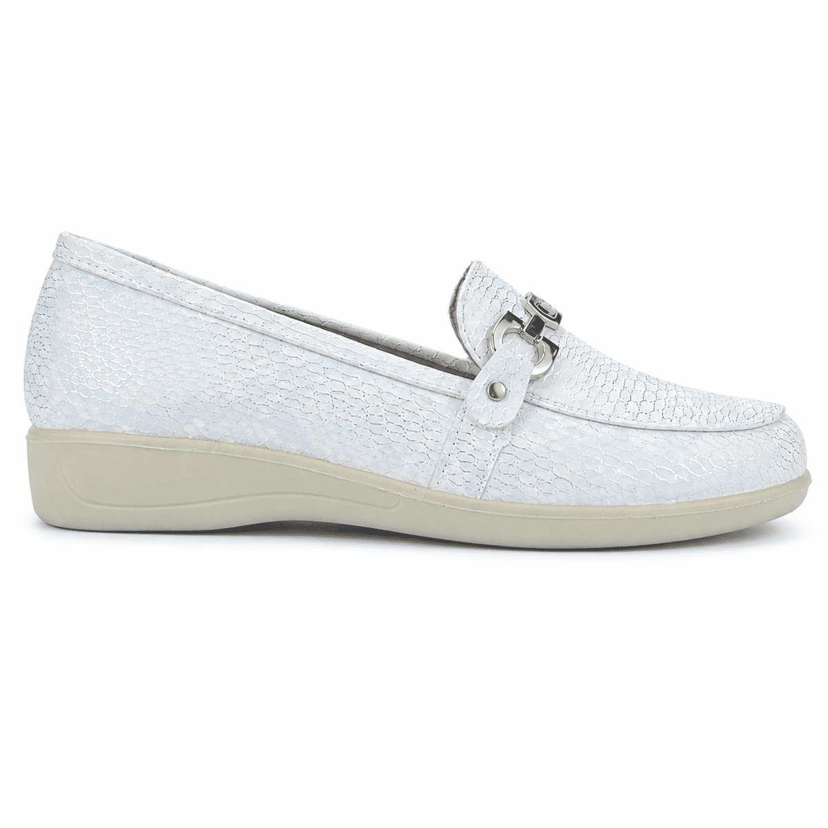 Mocasin Blanco Mujer Casual Chalada Denzen Mocasines Chalada 