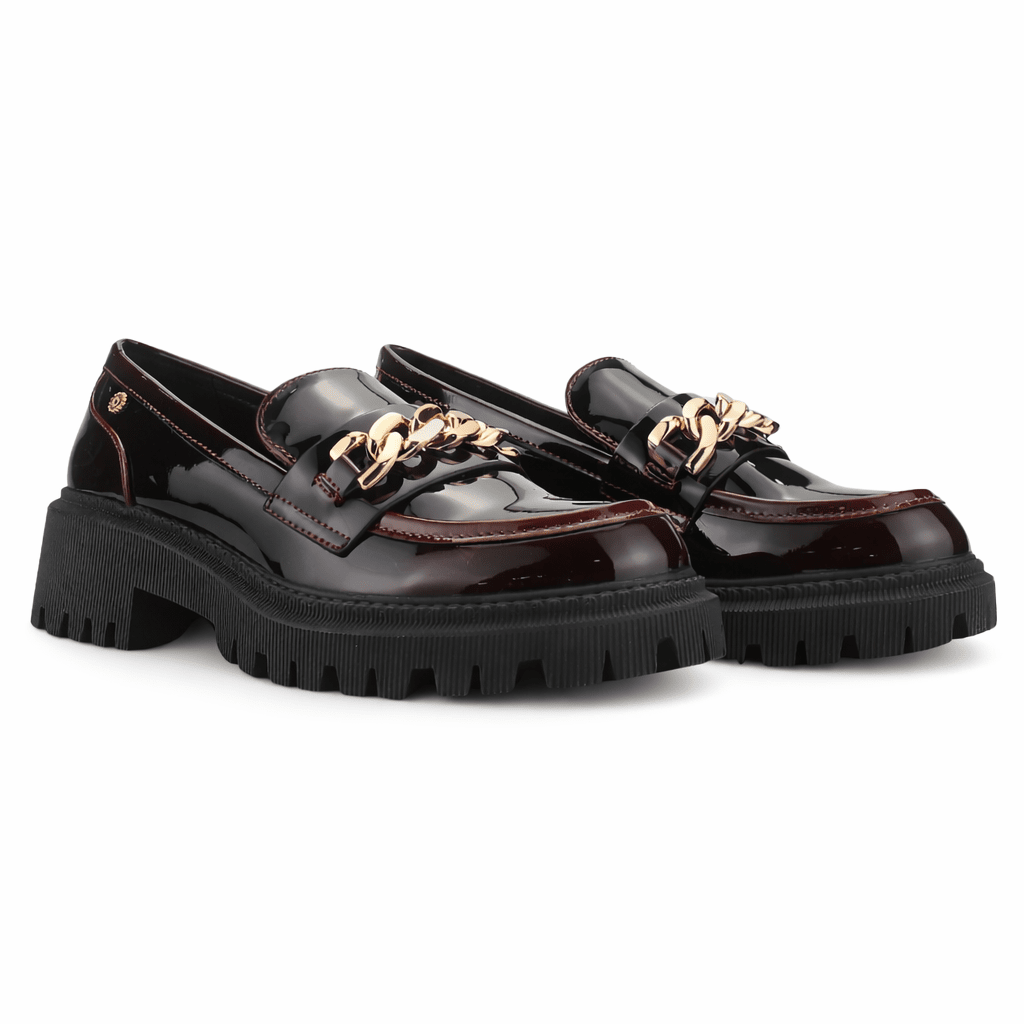 Mocasin Burdeo Mujer Casual Chalada Joop Zapatos planos Chalada 