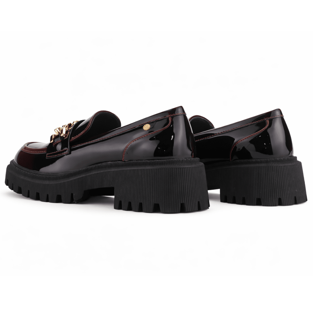 Mocasin Burdeo Mujer Casual Chalada Joop Zapatos planos Chalada 