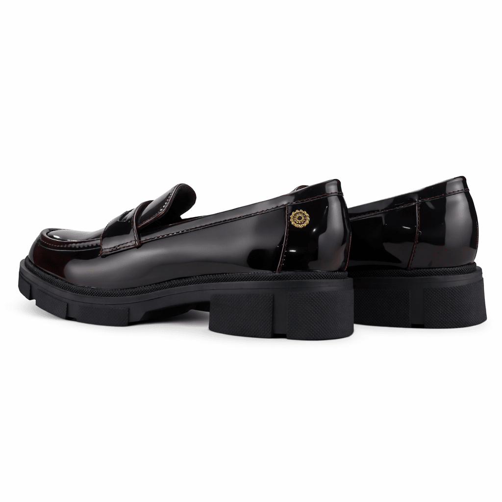 Mocasin Burdeo Mujer Casual Chalada Parma Zapatos planos Chalada 