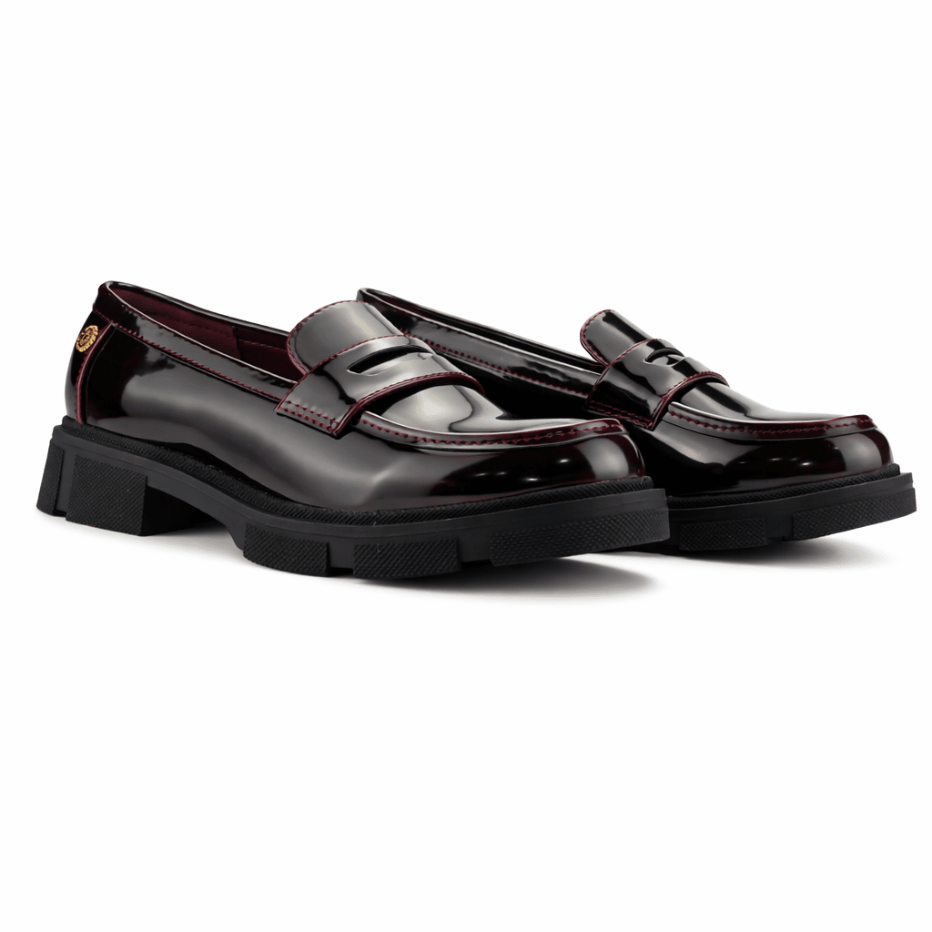 Mocasin Burdeo Mujer Casual Chalada Parma Zapatos planos Chalada 