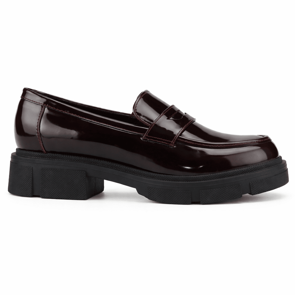 Mocasin Burdeo Mujer Casual Chalada Parma Zapatos planos Chalada 