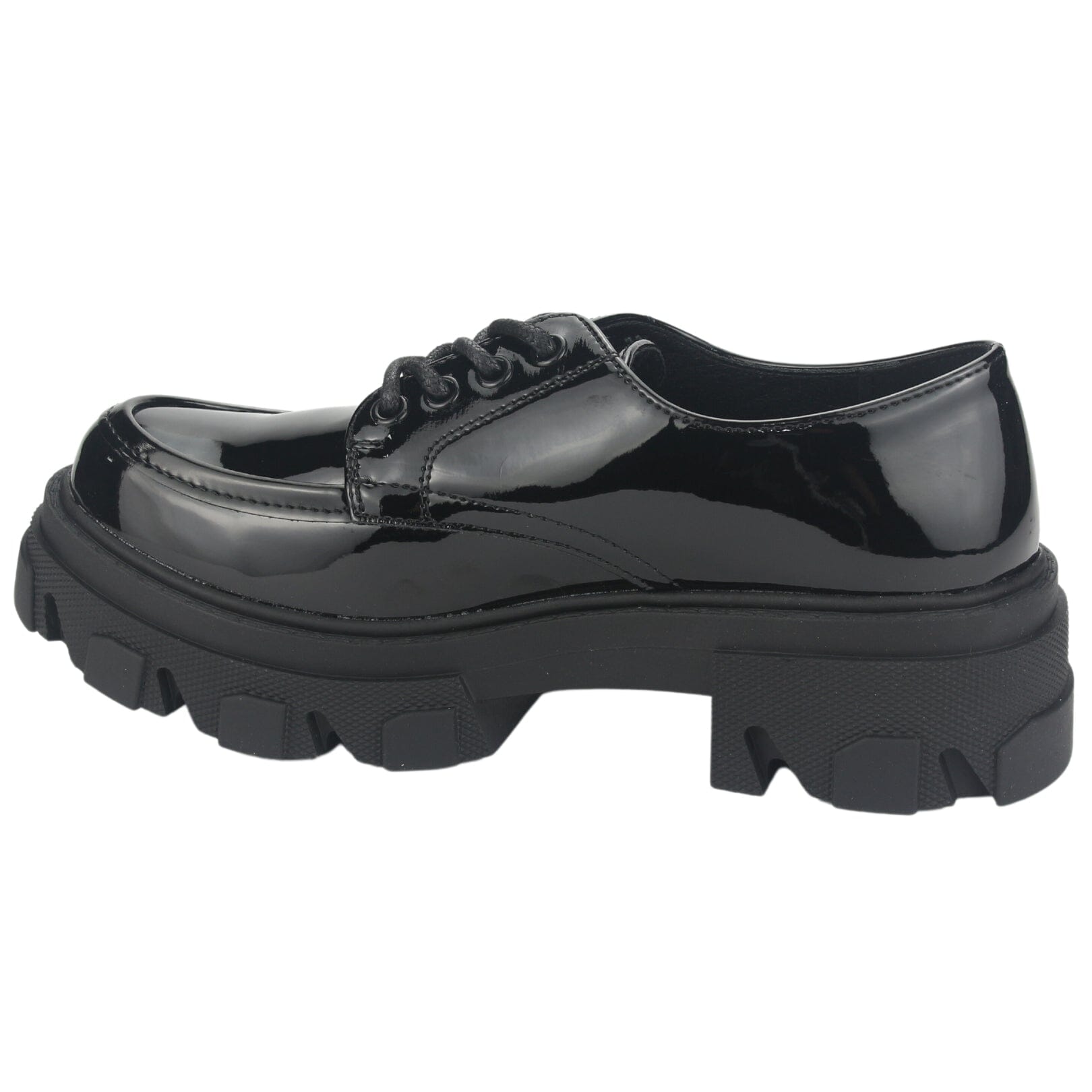 Mocasin Chalada Mujer 38-Karl-1 Negro Casual Zapatos Taco Chalada